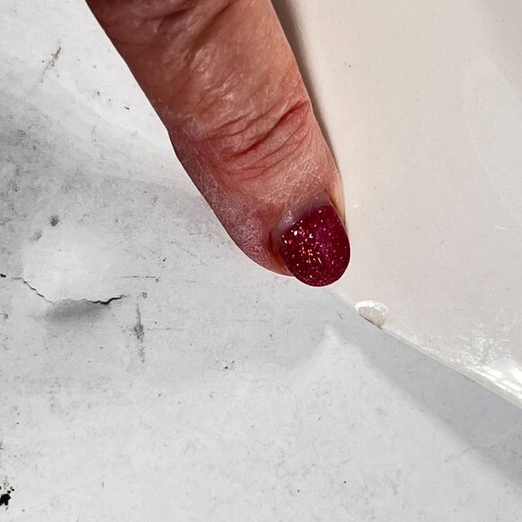 Vtg Homer Laughlin Eggshell Georgian Wheat Square Plates 8" Set Of 2 Gold Rim - Picture 9 of 10